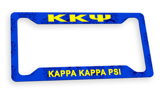 Kappa Kappa Psi New License Plate Frame