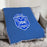 Zeta Phi Beta Color Crest Afghan Blanket Throw