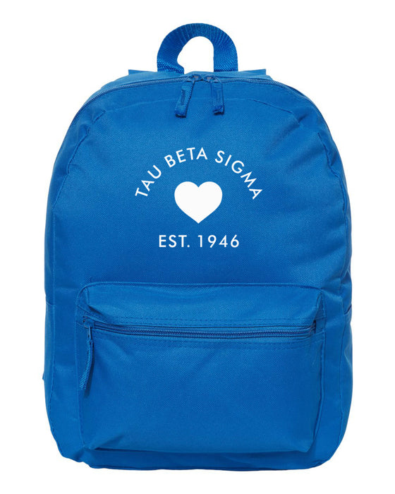 Tau Beta Sigma Mascot Embroidered Backpack