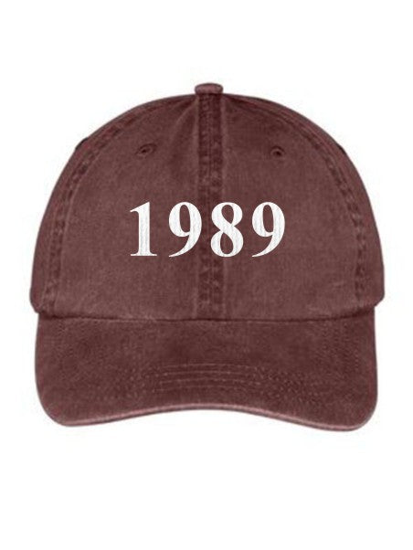 Alpha Sigma Kappa Year Established Embroidered Hat