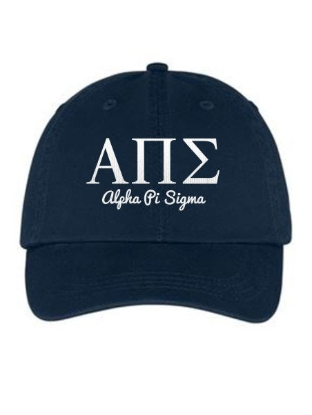 Alpha Pi Sigma Collegiate Curves Hat