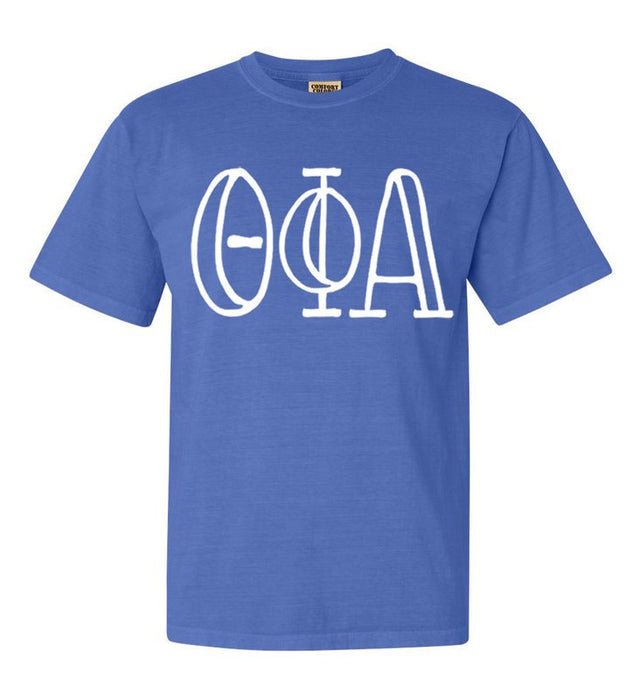 Theta Phi Alpha Comfort Colors Greek Letter Sorority T-Shirt
