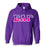 Sigma Lambda Gamma Two Toned Lettered Hooded Sweatshirt