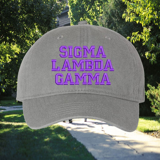 Sigma Lambda Gamma Comfort Colors Varsity Hat