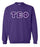 Tau Epsilon Phi Classic Colors Sewn-On Letter Crewneck