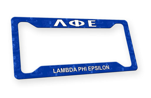 Lambda Phi Epsilon New License Plate Frame