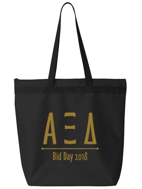 Alpha Xi Delta Oz Letters Event Tote Bag