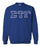 Sigma Tau Gamma Crewneck Sweatshirt with Sewn-On Letters