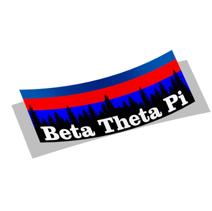 Beta Theta Pi Mountains Decal