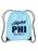 Alpha Phi Cursive Impact Sports Bag