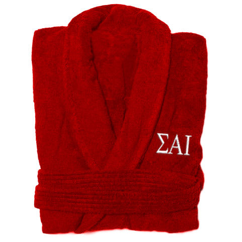 Sigma Alpha Iota Greek Letter Bathrobe