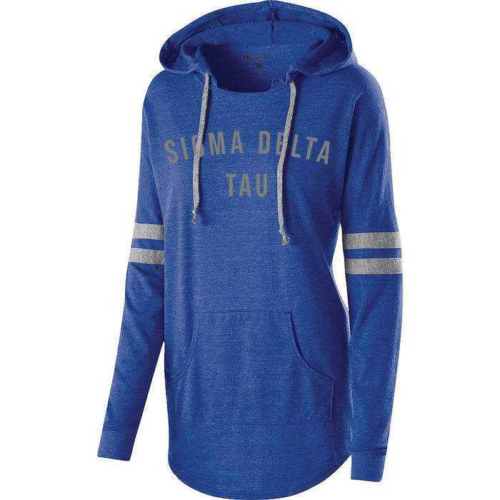 Sigma Delta Tau Hooded Low Key Pullover