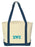 Sigma Psi Zeta Cooper Letters Boat Tote