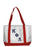 Kappa Phi Lambda 2-Tone Boat Tote with Sewn-On Letters