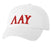 Lambda Alpha Upsilon Greek Letter Embroidered Hat