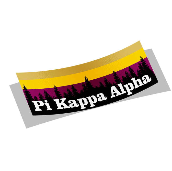 Pi Kappa Alpha Mountains Decal
