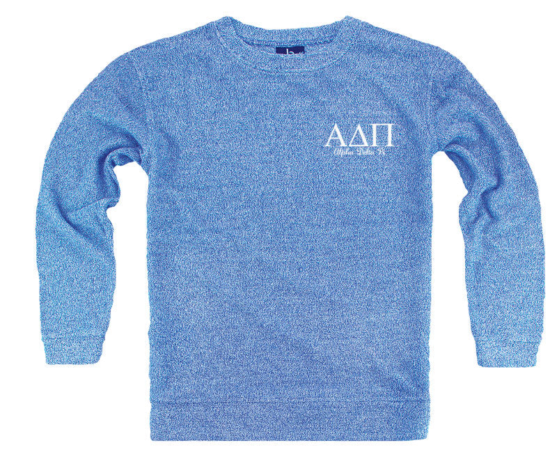 Alpha Delta Pi Lettered Cozy Sweater