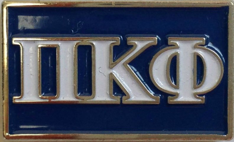 Pi Kappa Phi Fraternity Flag Pin