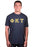 Phi Kappa Tau Short Sleeve Crew Shirt with Sewn-On Letters