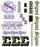 Sigma Sigma Sigma Multi Greek Decal Sticker Sheet