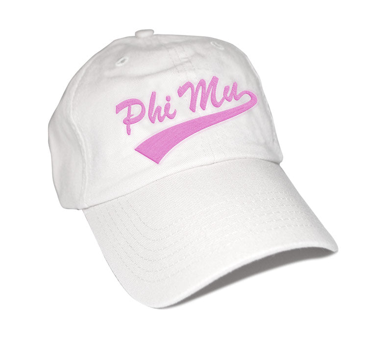 Phi Mu New Tail Baseball Hat