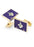 Lambda Chi Alpha Silver Flag Cufflinks