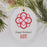 Alpha Omicron Pi Color Crest Ornament