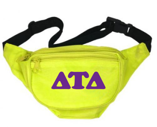 Delta Tau Delta Fanny Pack Letters Layered Fanny Pack