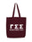 Gamam Sigma Sigma Collegiate Letters Event Tote Bag