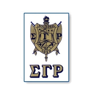 Sigma Gamma Rho Crest Decal