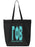 Gamma Phi Beta Impact Letters Zippered Poly Tote
