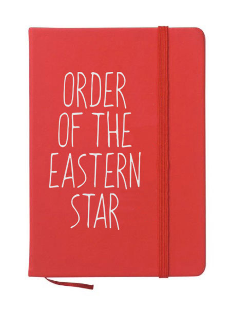 Order Of The Eastern Star Mountain Notebook