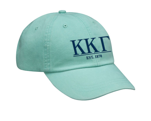 Kappa Kappa Gamma Letters Year Embroidered Hat