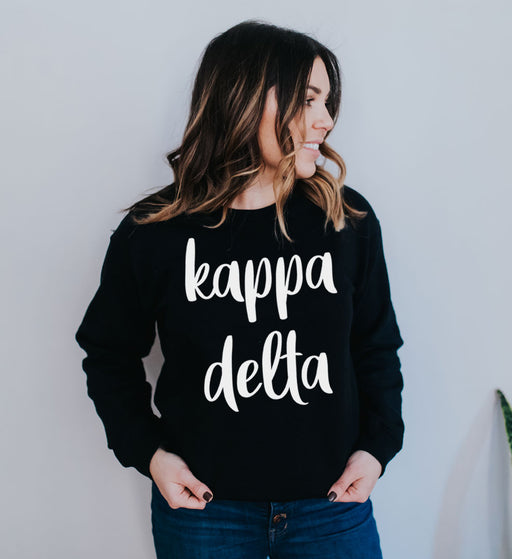Kappa Delta Superscript Crewneck Sweatshirt