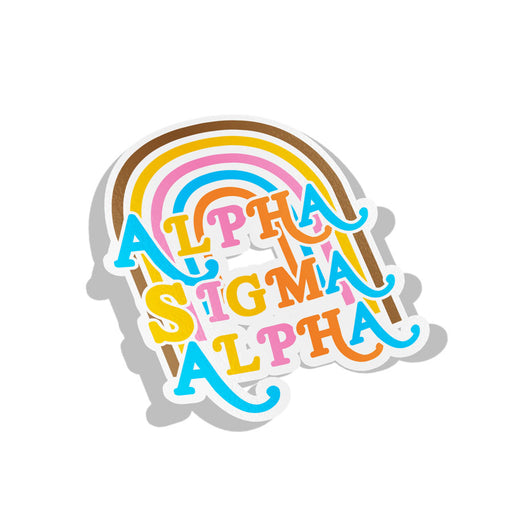 Alpha Sigma Alpha Joy Sorority Decal