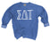 Sigma Delta Tau Comfort Colors Greek Letter Sorority Crewneck Sweatshirt
