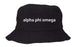 Alpha Phi Omega Best Selling Bucket Hat