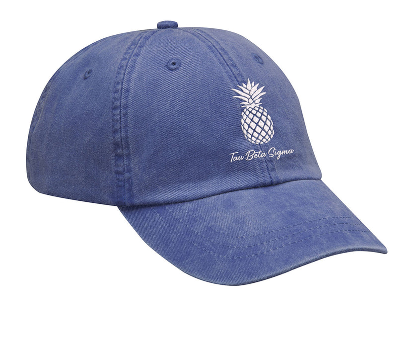 Tau Beta Sigma Pineapple Embroidered Hat