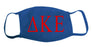 Delta Kappa Epsilon Face Mask With Big Greek Letters