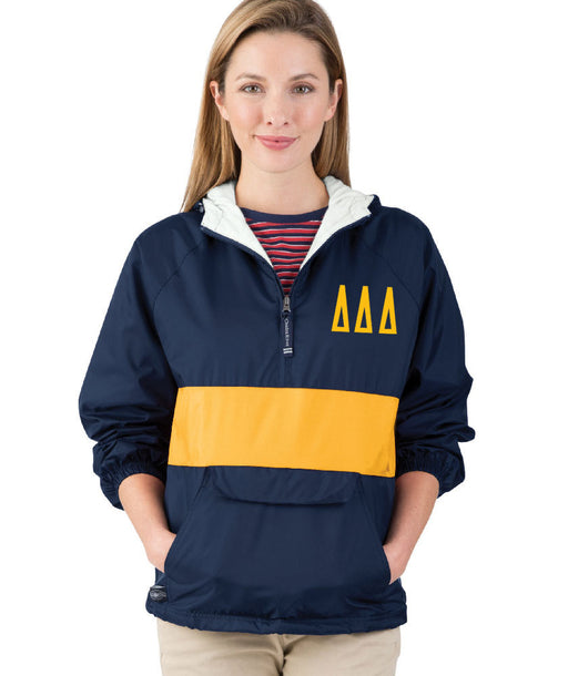 Delta Delta Delta Custom Fabulous Pullover Anorak