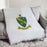 Alpha Gamma Rho Color Crest Afghan Blanket Throw