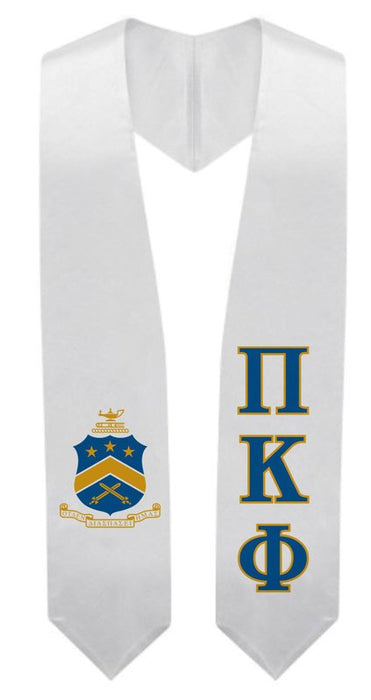 Pi Kappa Phi Super Crest Graduation Stole