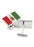 Kappa Sigma Silver Flag Cufflinks