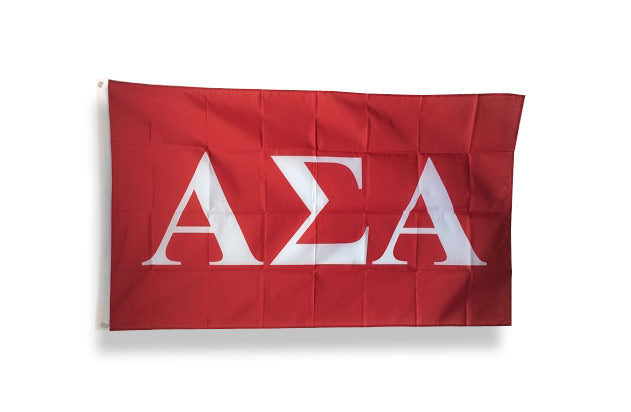 Alpha Sigma Alpha Big Flag