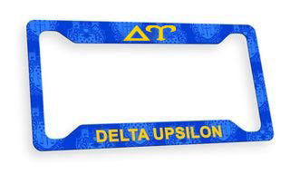 Delta Upsilon New License Plate Frame