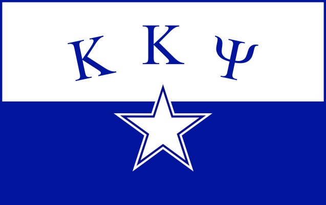 Kappa Kappa Psi Fraternity Flag Sticker