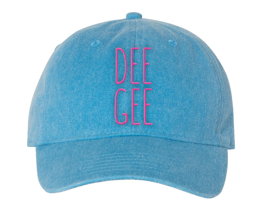 Delta Gamma Comfort Colors Nickname Hat