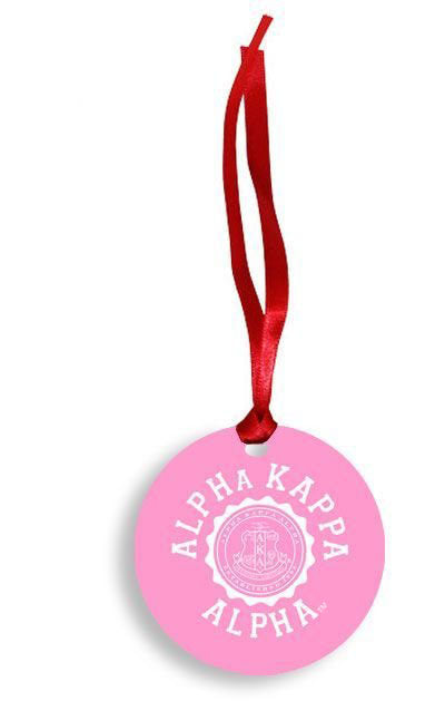 Alpha Kappa Alpha Crest Ornament