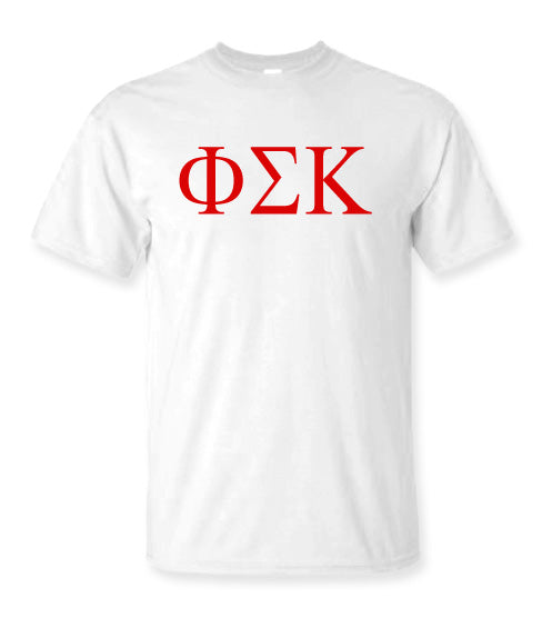 Phi Sigma Kappa Letter T-Shirt