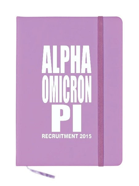 Alpha Omicron Pi Impact Notebook